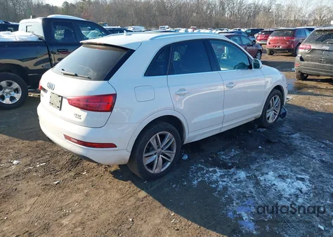 2016 Audi Q3 2.0T Premium Plus from USA, damaged, VIN WA1EFCFS7GR021362